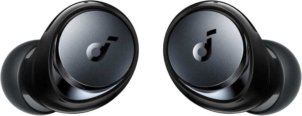 by  Space A40 Adaptive Active Noise Cancelling Wireless Earbuds, Reduce Noise by up to 98%, Ultra Long 50H Playtime, 10H Single Playtime, Hi-Res Sound, Comfortable Fit, Wireless Charge